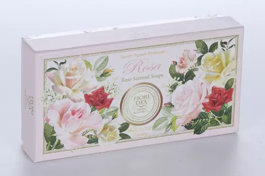 Мыло Фьери Дея Роза, 125 г, 2 шт