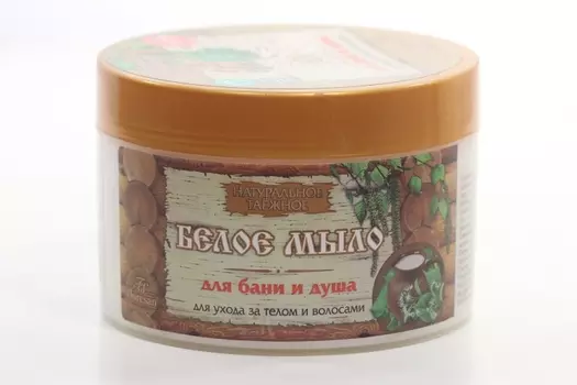 Мыло Флоресан натур таежное белое д/бани и душа 450 г