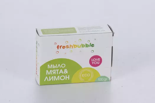 Мыло Фрэшбабл твердое Мята и лимон 100 г