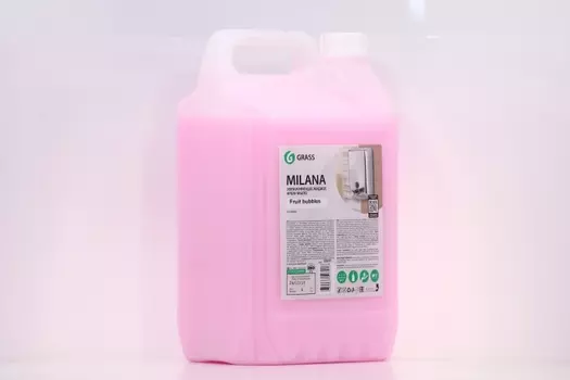 Мыло Грасс милана жидкое фрут баблс, 5 кг