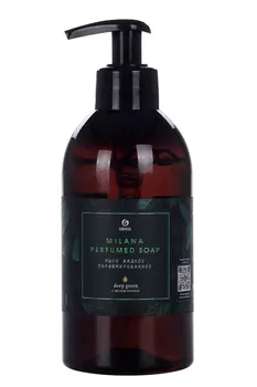 Мыло GRASS milana жидкое парфюмированное с маслом конопли, 300 мл