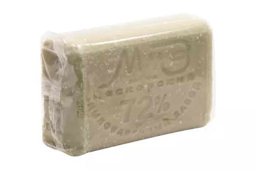 Мыло хозяйственное ГОСТ-30266-2017 72%, в упаковке, 200 г