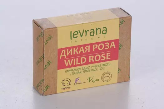 Мыло Леврана ручной работы Дикая Роза, 100 г