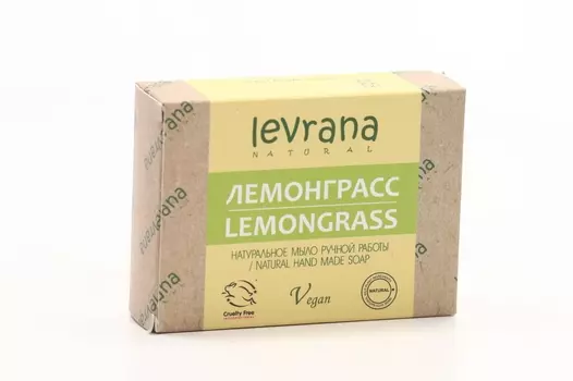 Мыло Леврана ручной работы Лемонграсс, 100 г