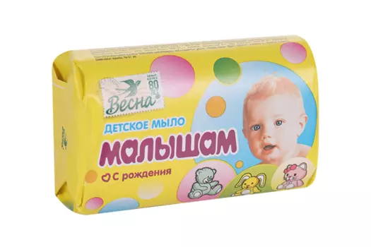 Мыло Малышам дет туал, 90 г