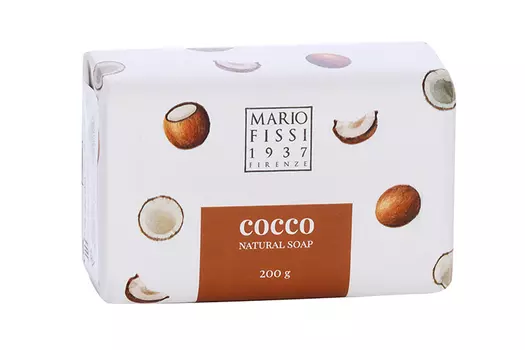 Мыло Mario Fissi 1937 Cocco/Кокос твердое, 200 г