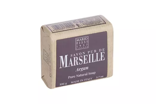 Мыло Mario Fissi 1937 Savon Pur de Marseille Масло Аргании, 106 г