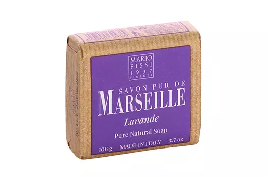 Мыло Mario Fissi 1937 Savon Pur de Marseille Лаванда, 106 г
