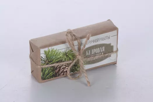 Мыло на основе кедровой живицы