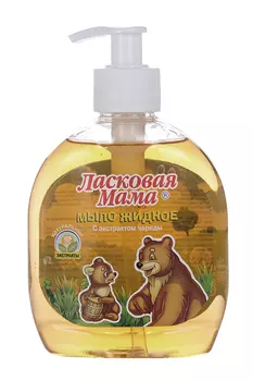 Мыло жид Ласковая мама дет с экстрактом череды, 300 мл
