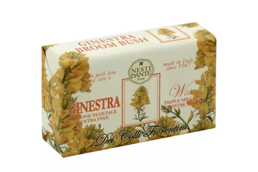 Мыло Нести Данте Цветочная линия Дрок, 250 г