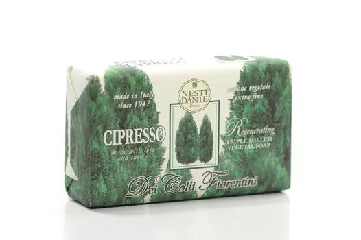 Мыло Нести Данте Цветочная линия Восстанавливающий кипарис, 250 г