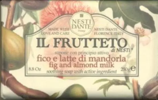 Мыло Нести Данте Фруктовая линия Инжир/миндальное молоко, 250 г