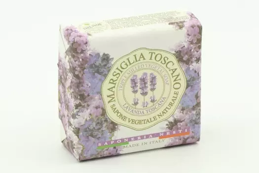Мыло Nesti Dante Lavanda Toscana линии Марсилия Тоскано, 200 г