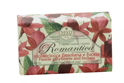 Мыло Нести Данте Романтика Ароматы фиезоле и фукция, 250 г