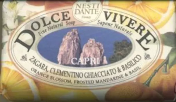 Мыло Нести Данте Сладкая жизнь Капри, 250 г