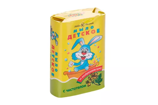 Мыло Невская Косметика Детское с чистотелом, 90 г
