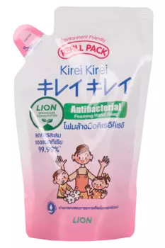 Мыло-пенка Lion Kirei Kirei д/рук запасной блок Антибактериальное, 200 мл