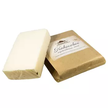 Мыло ручной работы СпивакЪ "Хозяйственное" Кокосовое, 100 г