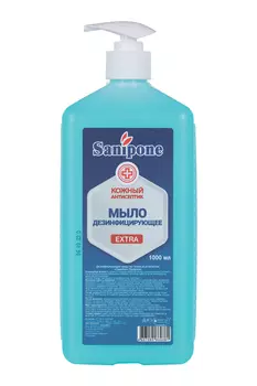 Мыло SANIPONE EXTRA дезинфицирующее жидкое, 1 000 мл