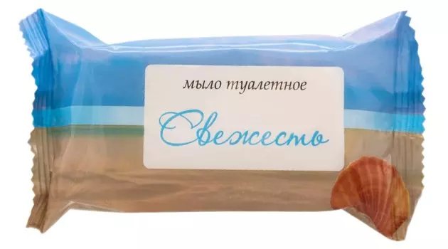 Мыло туалетное штампованное "Свежесть" 100гр
