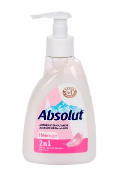 Мыло жидкое Absolut 2в1 Нежное, 250 г