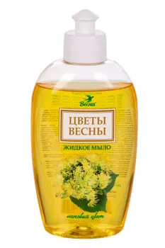 Мыло жидкое Цветы весны Липовый цвет, 280 г
