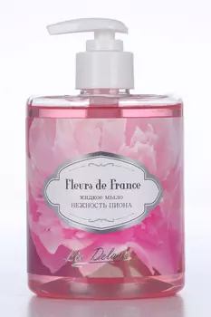 Мыло жидкое Fleurs de France Нежность пиона, 500 г