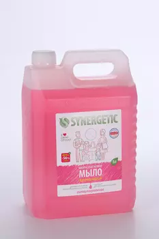 Мыло жидкое SYNERGETIC д/рук и тела аромамагия, 5 л