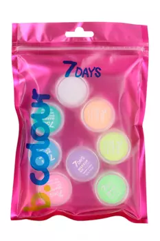 Набор 7DAYS b.colour графич лайнеров UVglow Neon Pastel/12 Spirit Of Pastel 8шт д/мак 5 г