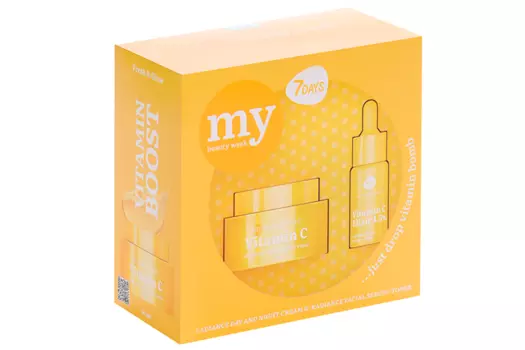 Набор 7DAYS my beauty face JUST DROP VITAMIN BOMB