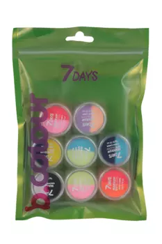 Набор 7DAYS UVglow Neon Pastel 10 B MATCH графич лайнеров д/макияжа 8 шт 5 г