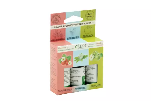 Набор ароматических масел земляника/ландыш/яблоко