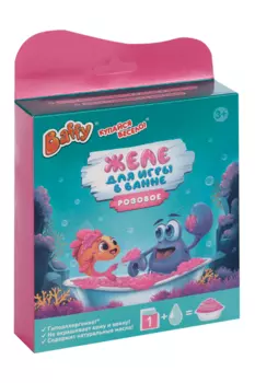 Набор Baffy Джелли Baffy Желе/соль д/игры в ванне розов
