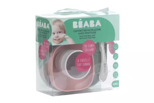 Набор Beaba Посуда: 2 тарелки/стакан/ложка