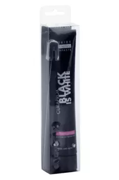 Набор Curaprox З/паста Black is White (лайм)+ з/щетка Black is White взрослая