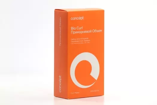 Набор д/холодной перманент завивки Concept д/всех типов волос лосьон100 мл + фиксатор100 мл