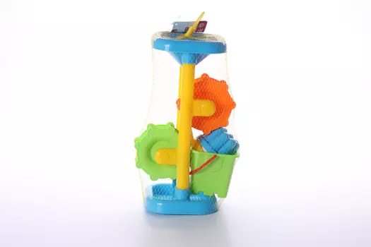 Набор для игры в песке: ведро/мельница/совок/грабли/2 формочки, PAW PATROL цвет МИКС, 530 мл