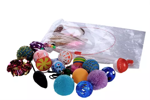 Набор игрушек Чистый котик SET-8 д/кошек 16 шт