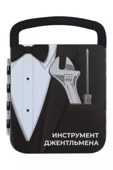 Набор инструментов ТУНДРА подарочный пластиковый кейс, 22 предмета