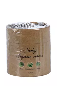 Набор KAST EXPO эфирных масел д/бани пихта/кедр/можжевельник 30 мл, 3 шт
