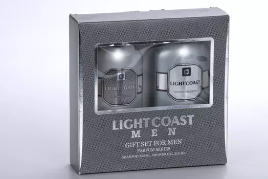 Набор LIGHT COAST Шампунь 250 мл/Гель для душа 250 мл муж