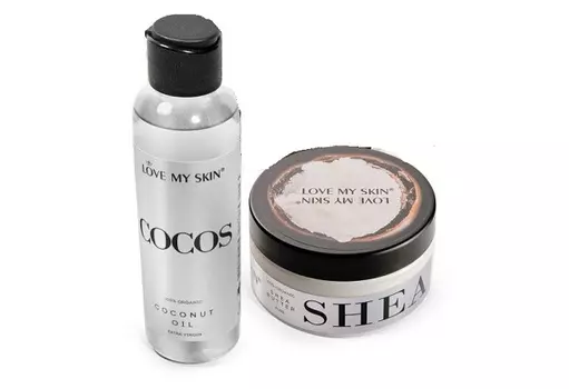 Набор LOVE MY SKIN масло ши и кокосовое