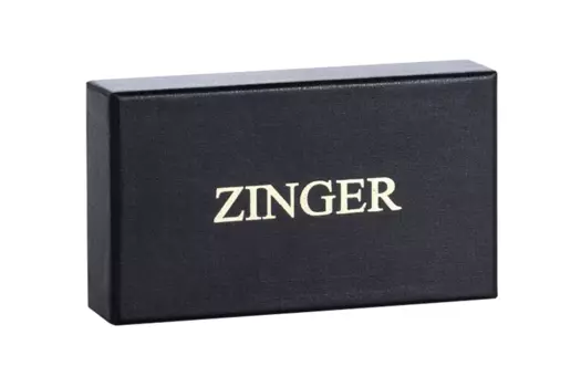 Набор маникюр ZINGER дорож МS-Z-5-SM(D) на кнопке кожа 5 предметов (0900/93)