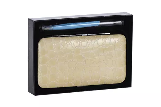 Набор маникюр ZINGER классика MSFE-201-SM кожа 7 предметов (0903/13)