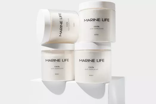 Набор Marine Life Соль Английская магниевая, 4 шт