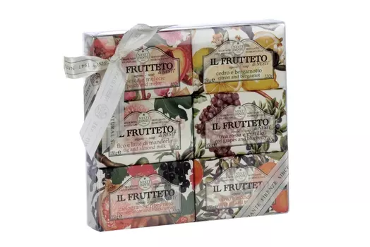 Набор Нести Данте мыла Фруктовая коллекция 150 г (6 шт)