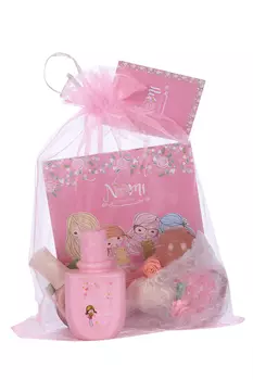 Набор Nomi дет космет в мешочке лак д/ногтей х2/бальзам д/губ/жидк д/снятия лака/блокнот