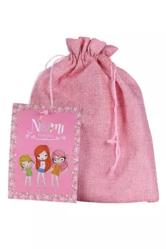 Набор Nomi детской косметики в сумочке с пайетками C06 лак/бальзам-уход/тени/браслет