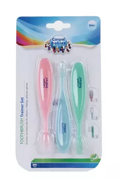 Набор обучающий д/чистки зубов (0-3 лет), 3 шт
